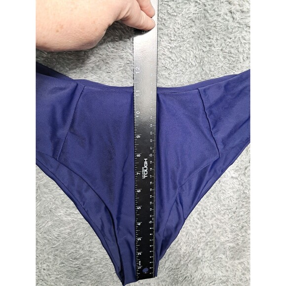 New Mooslover Bikini Two Piece Swimsuit Sz Medium Bathing Suit One Shoulder Off - Picture 11 of 12